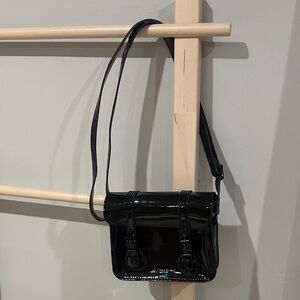 TAKING OFFERS Dr. Martens Black Patent Leather Shoulder Bag